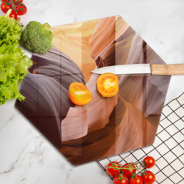 Glass kitchen board Grand Canyon