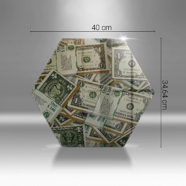 Glass kitchen board Dollars