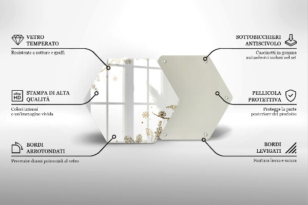 Chopping board Winter decorations