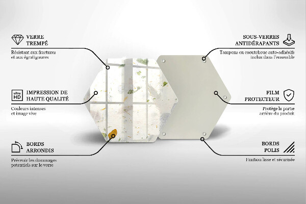 Chopping board Falling leaves