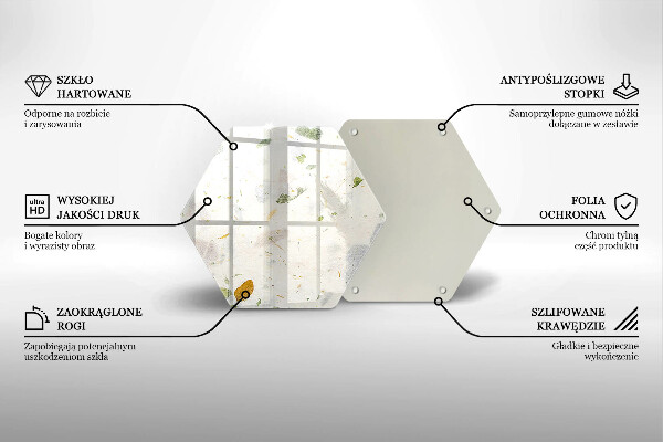 Chopping board Falling leaves