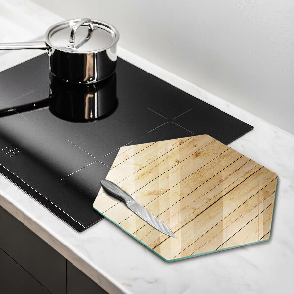 Chopping board glass Delicate wooden boards