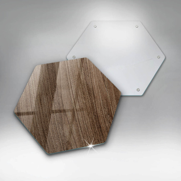 Chopping board glass Wood texture