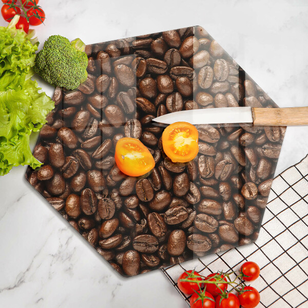 Chopping board Coffee beans