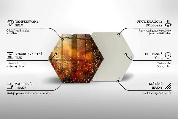 Chopping board Colorful spices