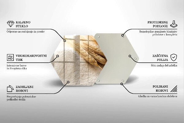 Chopping board Flour and cereals