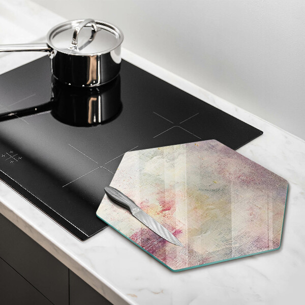 Kitchen worktop protector Background of paint texture