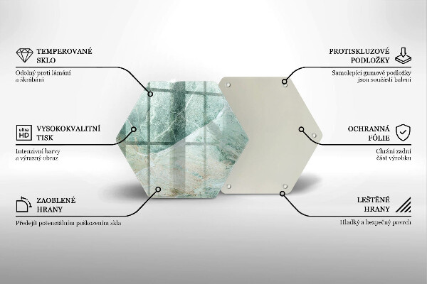 Kitchen worktop protector Stone structure