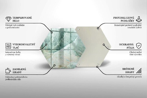 Kitchen worktop protector Stone structure