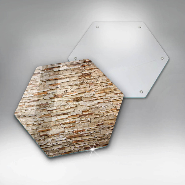 Chopping board Decorative texture stones