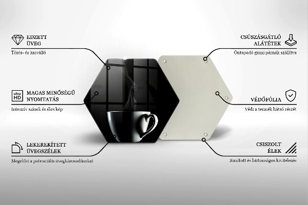 Chopping board A cup of tea