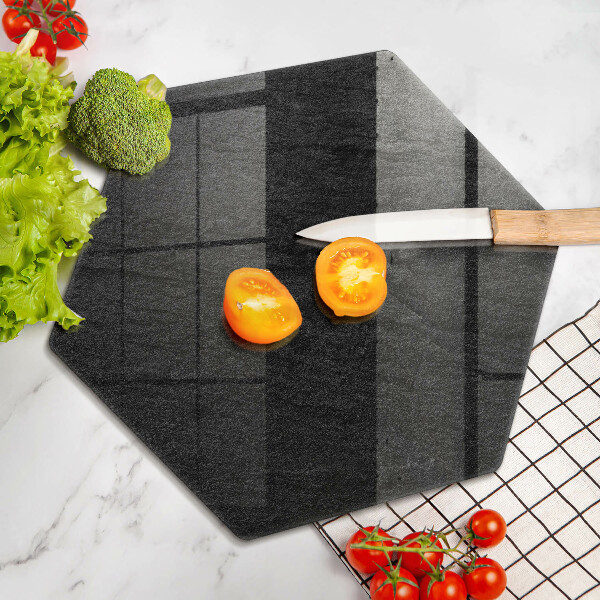 Chopping board glass Rock texture