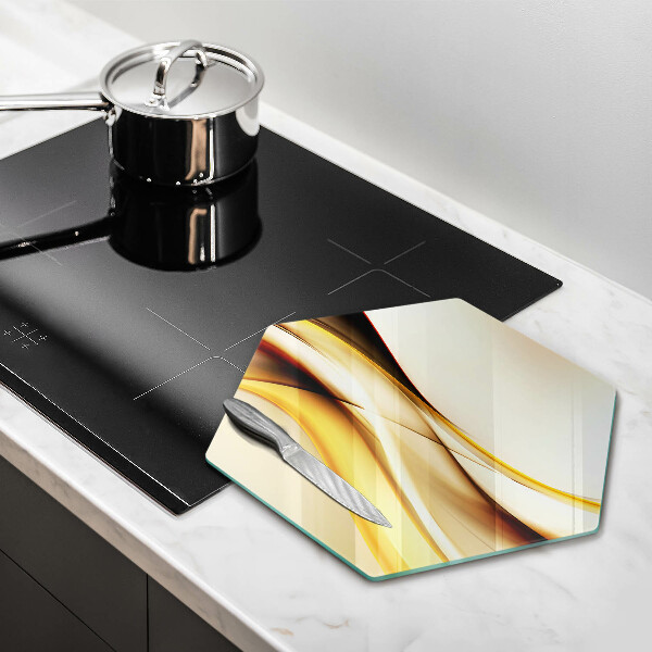 Kitchen worktop protector Abstraction smoke lines