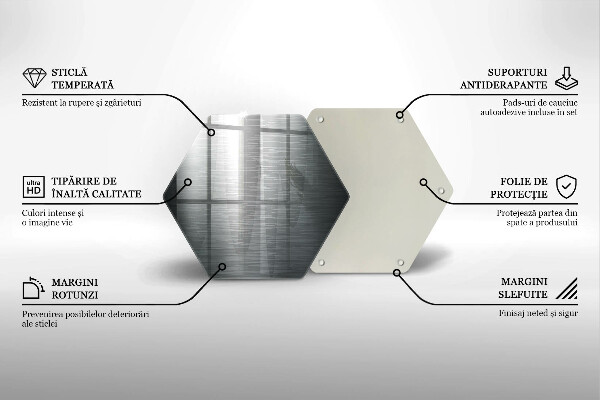 Chopping board Metal texture
