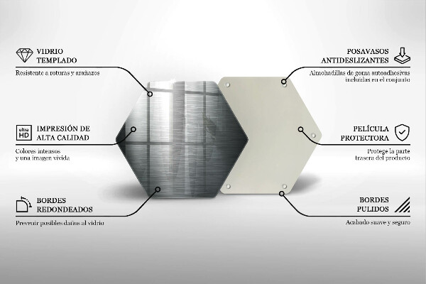 Chopping board Metal texture