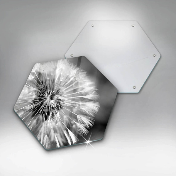 Cutting board Delicate dandelion