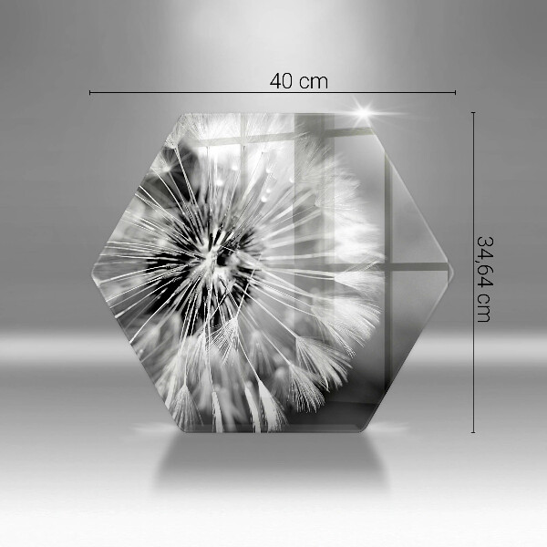 Cutting board Delicate dandelion