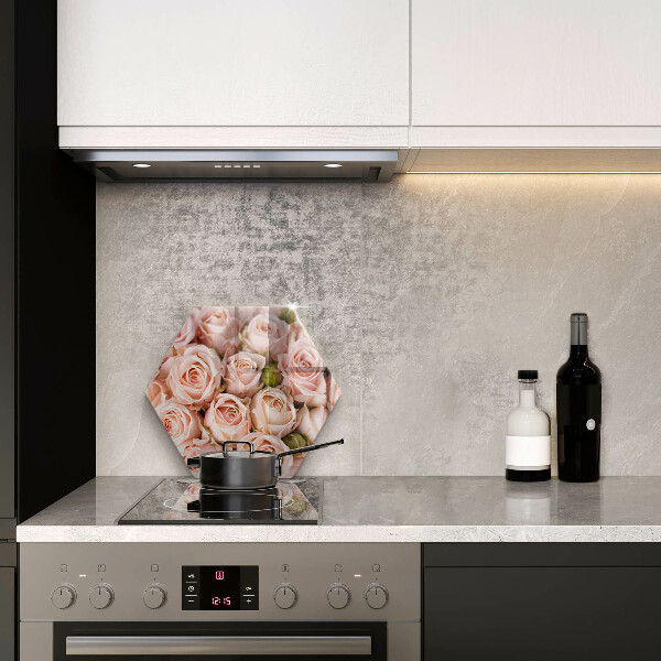 Chopping board A delicate bouquet of roses