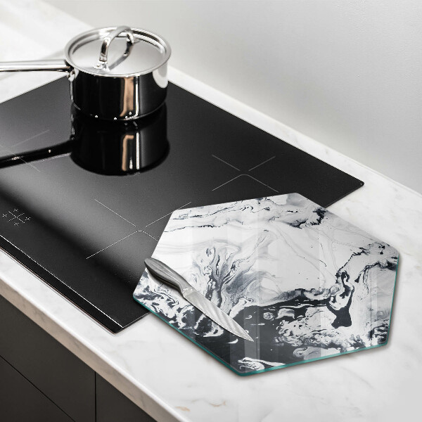 Kitchen worktop protector Ink abstraction