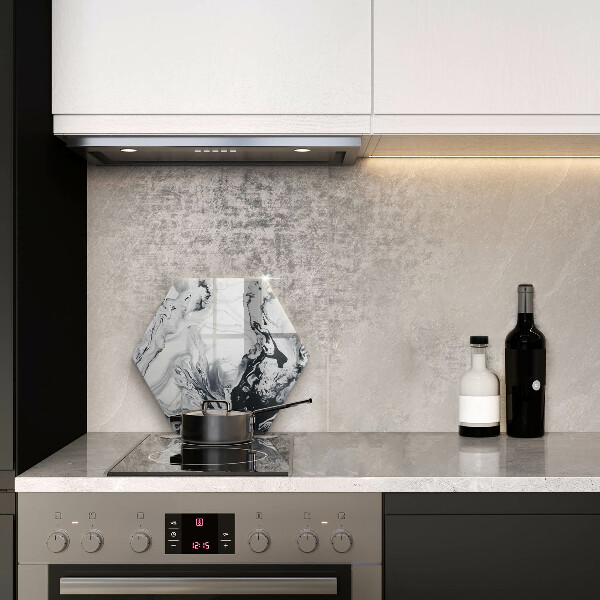 Kitchen worktop protector Ink abstraction