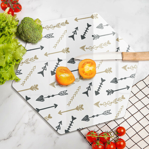 Kitchen worktop protector Boho arrow pattern