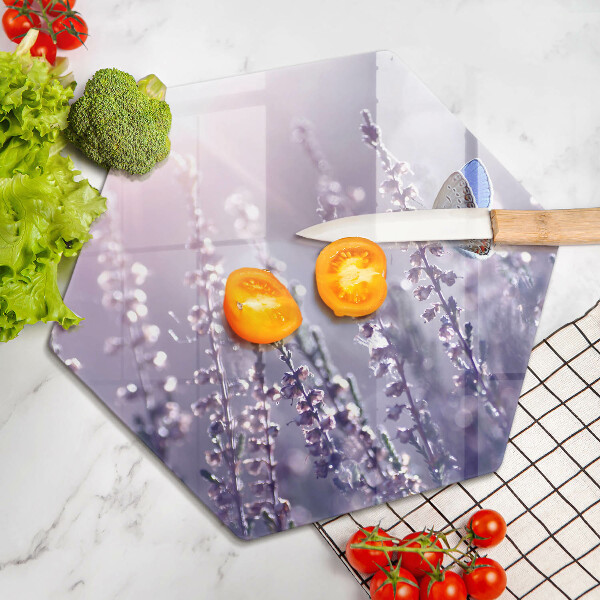 Kitchen worktop protector Field flowers and butterfly