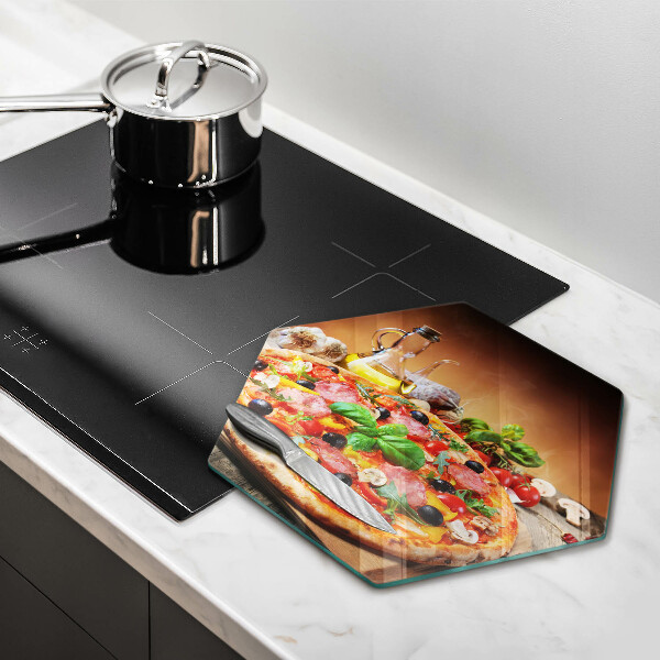 Kitchen worktop protector Italian pizza