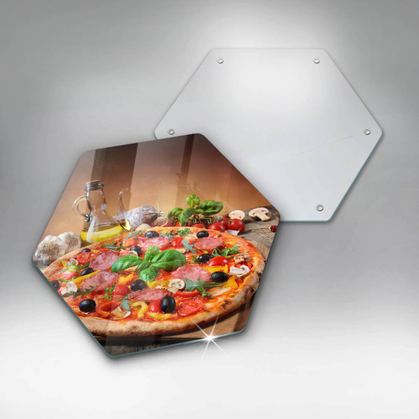 Kitchen worktop protector Italian pizza