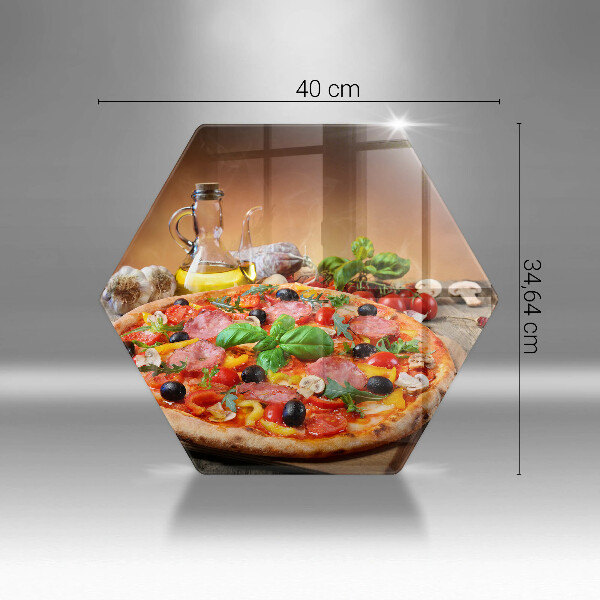 Kitchen worktop protector Italian pizza
