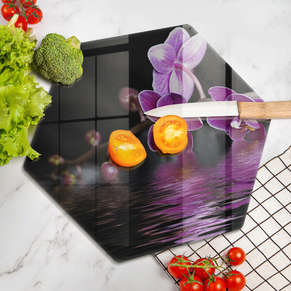 Cutting board Orchid Water Zen