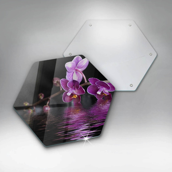 Cutting board Orchid Water Zen