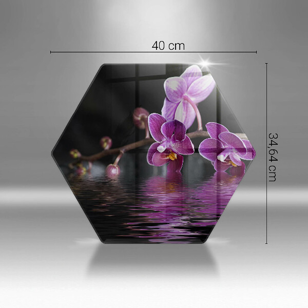 Cutting board Orchid Water Zen