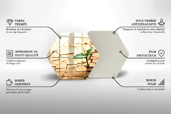 Kitchen worktop protector Lonely plant