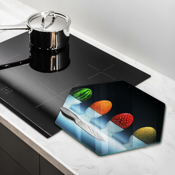Kitchen worktop protector Abstraction egg fruits