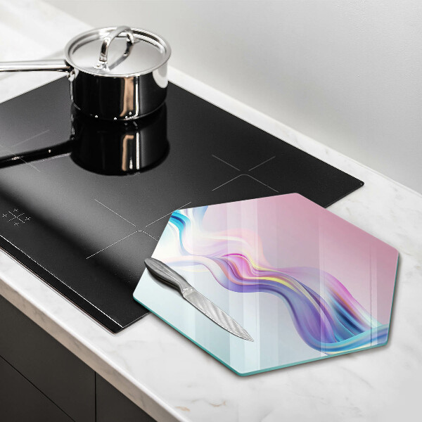 Chopping board Pastel abstraction