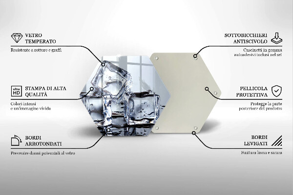 Chopping board Ice cubes