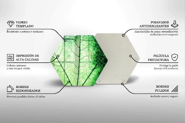 Chopping board Decorative leaf