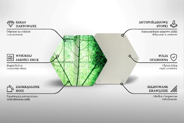 Chopping board Decorative leaf