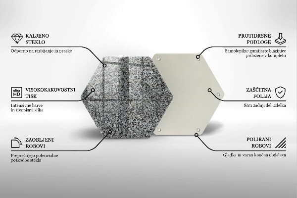 Chopping board Stone texture