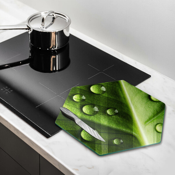 Chopping board Nature Rosa and Leaf