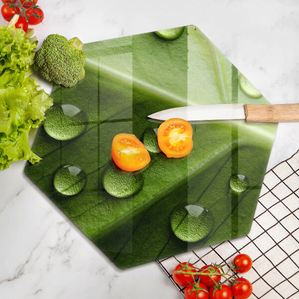 Chopping board Nature Rosa and Leaf