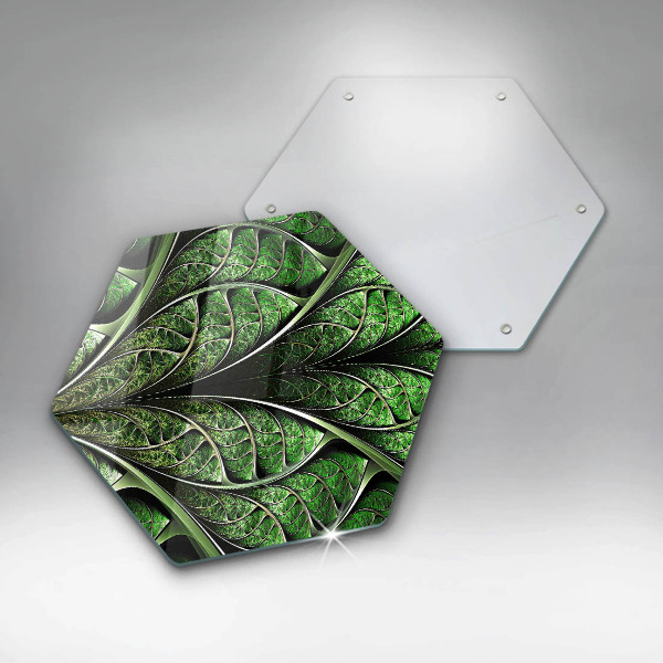 Kitchen worktop protector Vein leaf structure