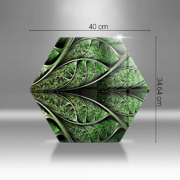 Kitchen worktop protector Vein leaf structure