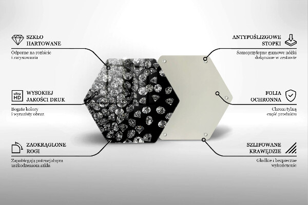 Kitchen worktop protector Diamonds