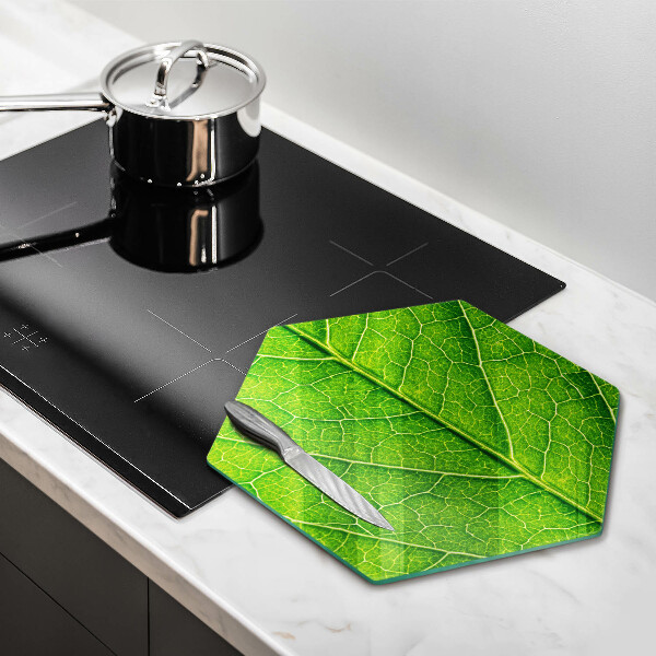 Kitchen worktop protector Leaf lines nature