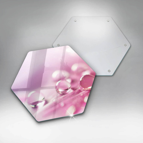 Kitchen worktop protector Rosa flower petals