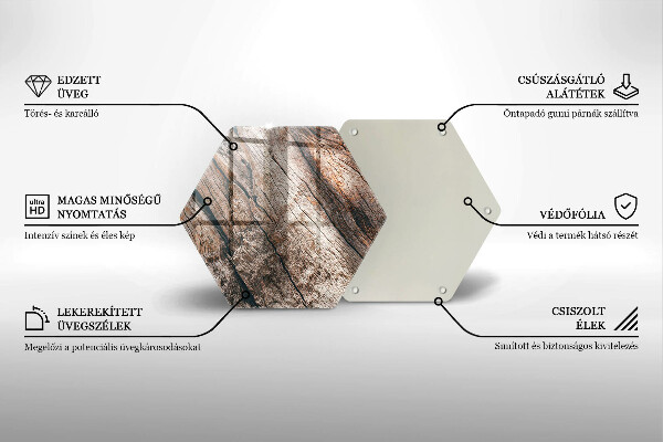 Kitchen worktop protector Wood structure