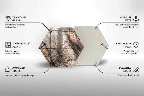 Kitchen worktop protector Wood structure