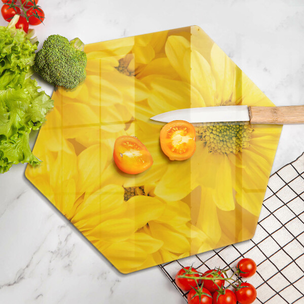 Kitchen worktop protector Flowers petals