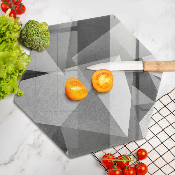 Kitchen worktop protector Concrete sharp abstraction